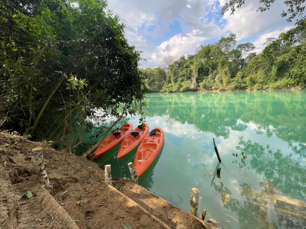 chiapas lacandona jungle river kayaking